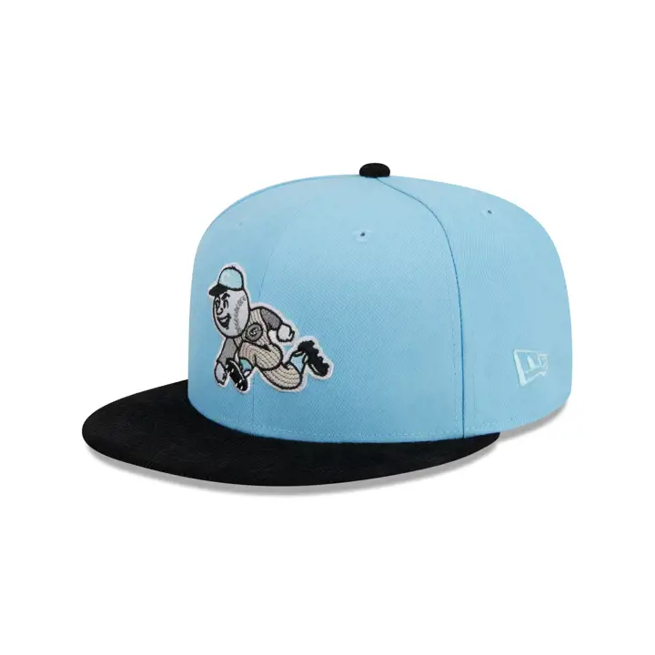 Cincinnati Reds MLB Black and Blue 59FIFTY  skbl/blk/gry