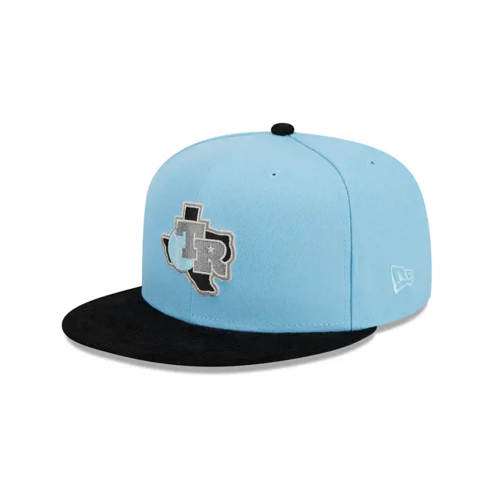 Texas Rangers MLB Black and Blue 59FIFTY  skbl/blk//gris