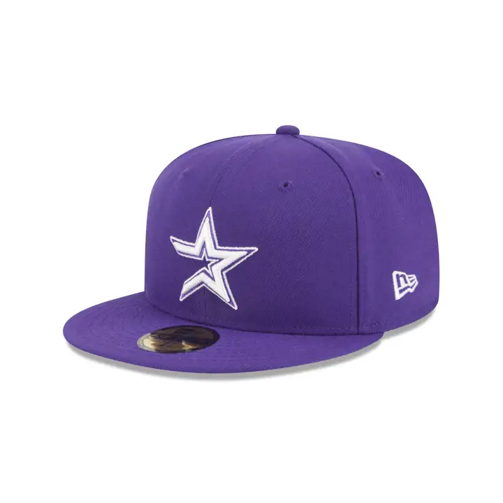 Houston Astros MLB GAUCHE Mode Essentiel 59FIFTY pur/pur/gri