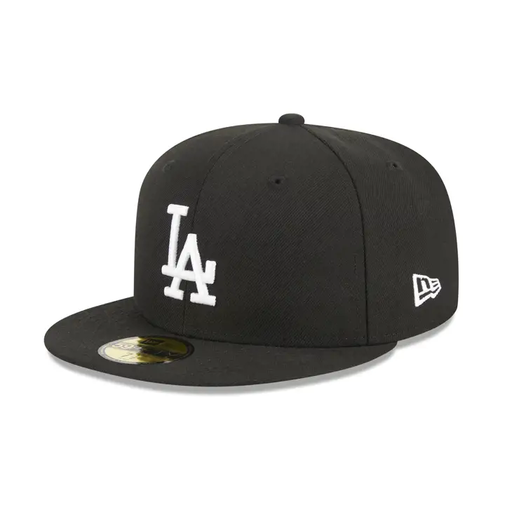 Los Angeles Dodgers MLB LHD Fashion Core 59FIFTY blk/wht/gr