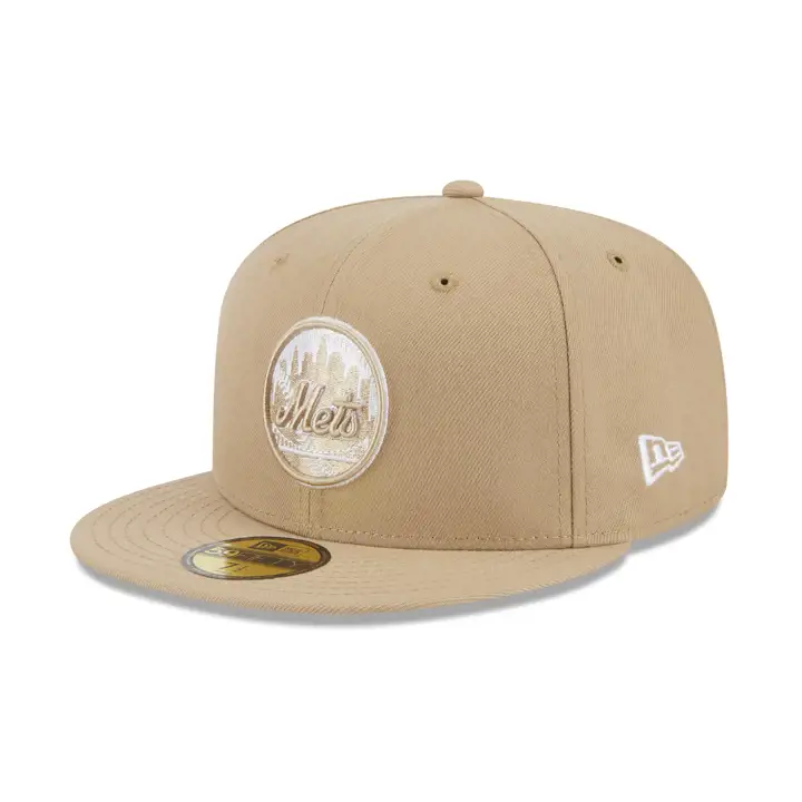 New York Mets MLB LHD Fashion Core 59FIFTY  camel/camel/gry