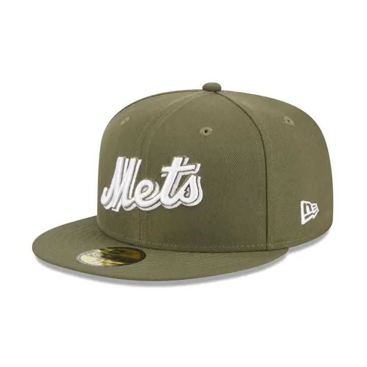 New York Mets MLB LHD Fashion Core 59FIFTY  olv/olv/gry