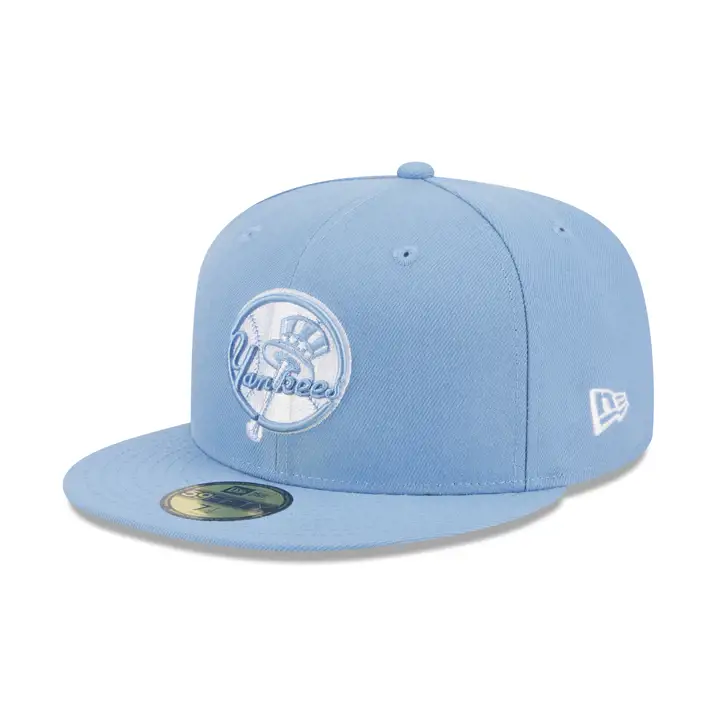New York Yankees MLB LHD Fashion Core 59FIFTY  bleu ciel/bleu ciel/gris