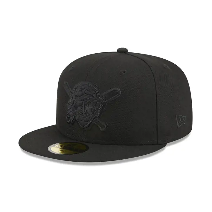 Pittsburgh Pirates MLB LHD Fashion Core 59FIFTY  noir/noir/gris
