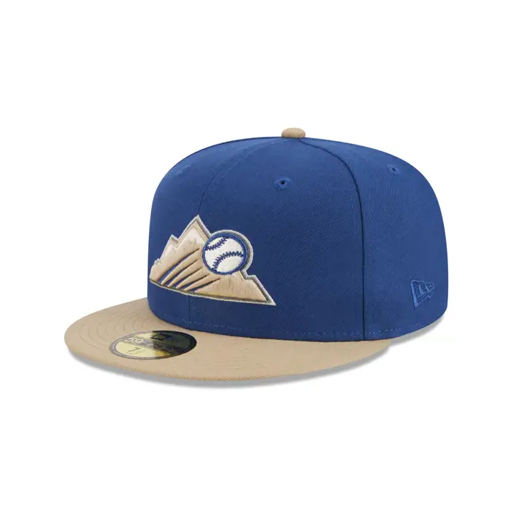 Colorado Rockies MLB Songbird Sand 59FIFTY bleu/chameau/gris