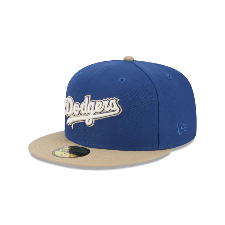 Los Angeles Dodgers MLB Songbird Sand 59FIFTY bleu/camel/gr