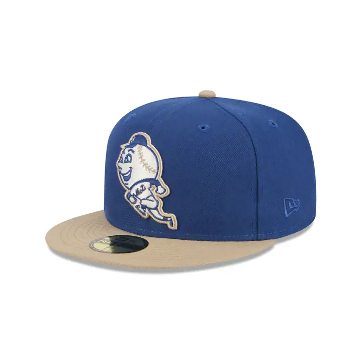 Casquette New York Mets MLB Songbird Sand 59FIFTY bleu/chameau/gris
