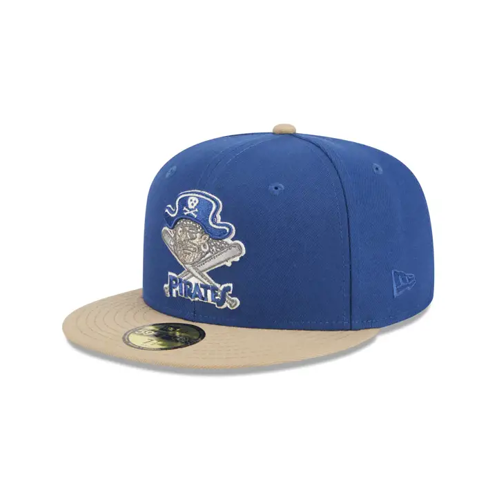 Casquette 59FIFTY Pittsburgh Pirates MLB Songbird Sand bleu/camel/gris