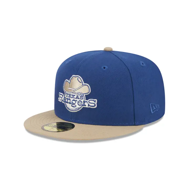 Casquette 59FIFTY Texas Rangers MLB Songbird Sand bleu/camel/gris