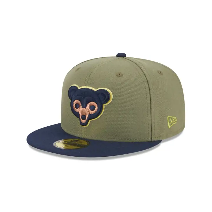 Chicago Cubs MLB Tropical Tree 59FIFTY vert/bleu/orange-rouge