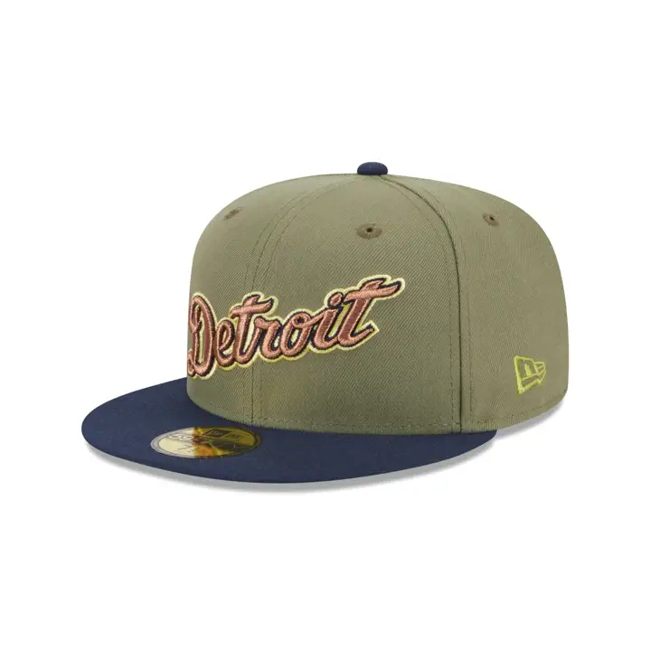 Casquette Detroit Tigers MLB Tropical Tree 59FIFTY vert/bleu/orange-rouge