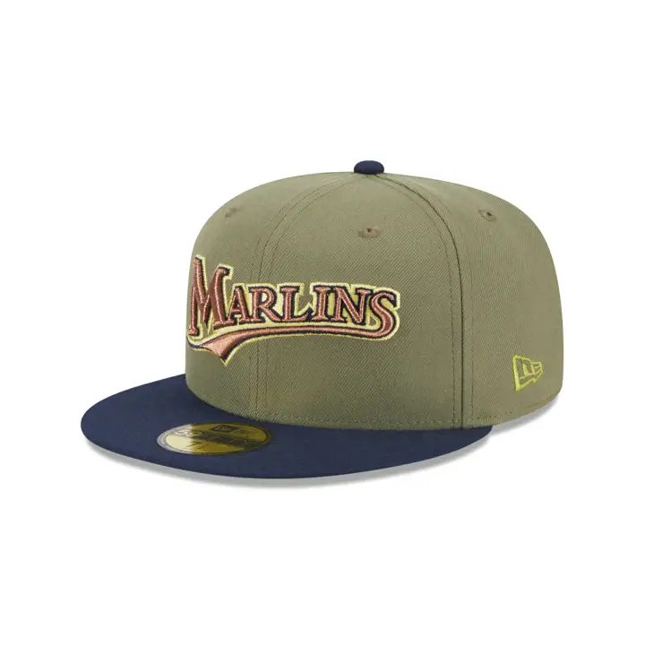 Florida Marlins MLB Tropical Tree 59FIFTY  vert/bleu/orangere
