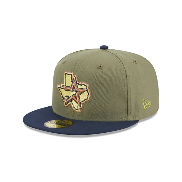 Casquette 59FIFTY MLB Tropical Tree Houston Astros vert/bleu/orange-rouge