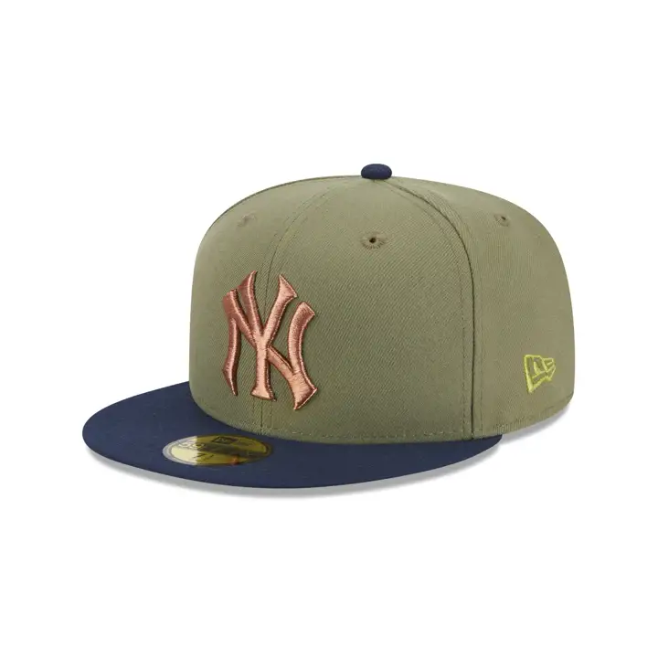 New York Yankees MLB Tropical Tree 59FIFTY vert/bleu/rougeorangé