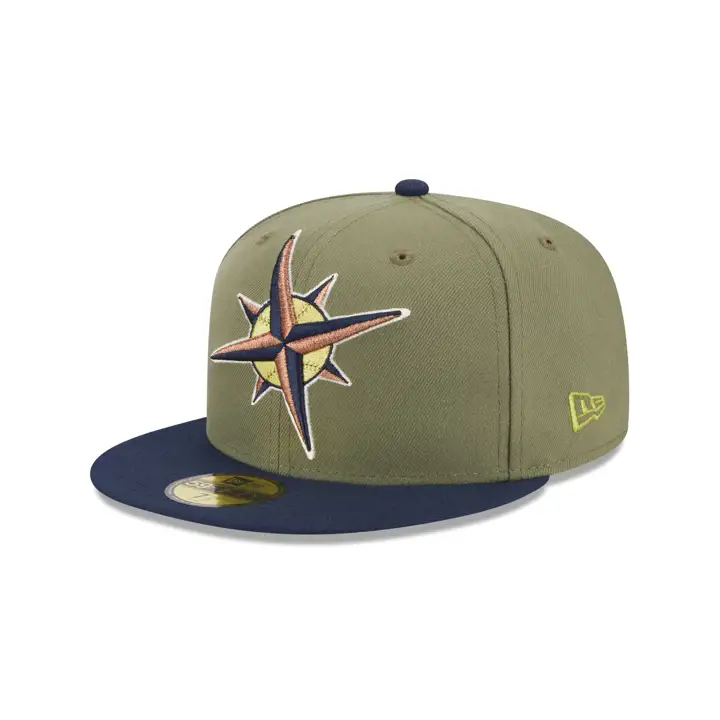 Seattle Mariners MLB Tropical Tree 59FIFTY  vert/bleu/rougeorangé