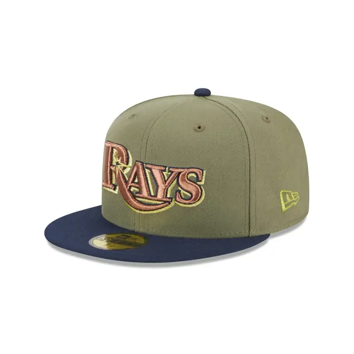 Tampa Bay Rays MLB Tropical Tree 59FIFTY  vert/bleu/rouge-orangé