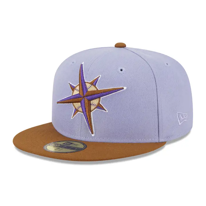 Casquette Seattle Mariners MLB PB&J 59FIFTY lav/brn/gry