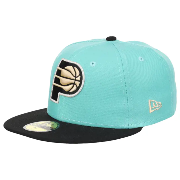 Indiana Pacers NBA Mint Noir 59FIFTY VET/NOIR/ARG