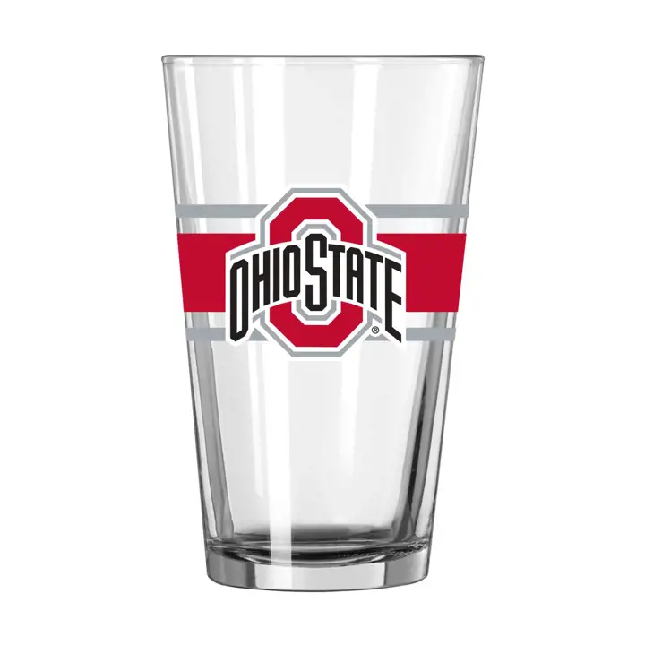 Verre à pinte rayé 47 cl Ohio State Buckeyes