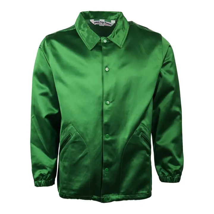 Coupe-vent vierge en satin Ebbets Field Flannels vert
