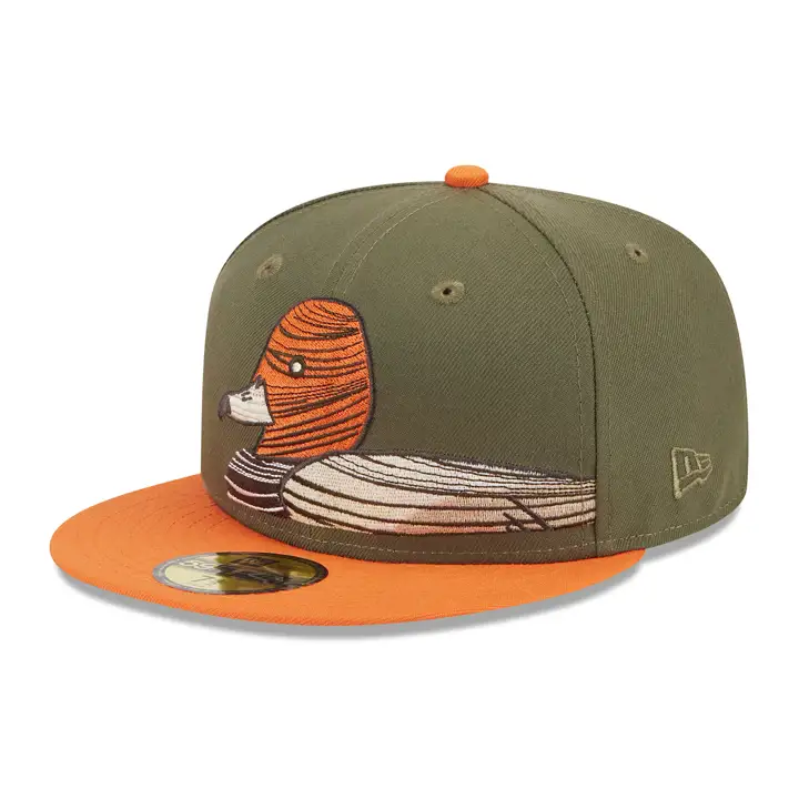 Aberdeen Ironbirds MiLB Grand air 59FIFTY OLV/ORG/GRY