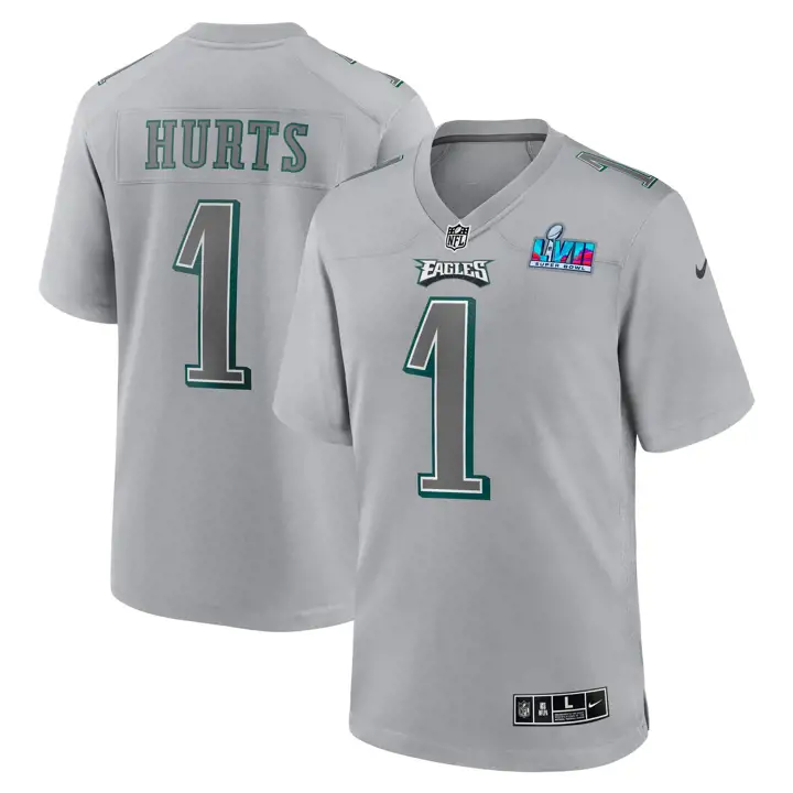 Maillot patch NFL Philadelphia Eagles Ambiance Super Bowl LVII 23 J