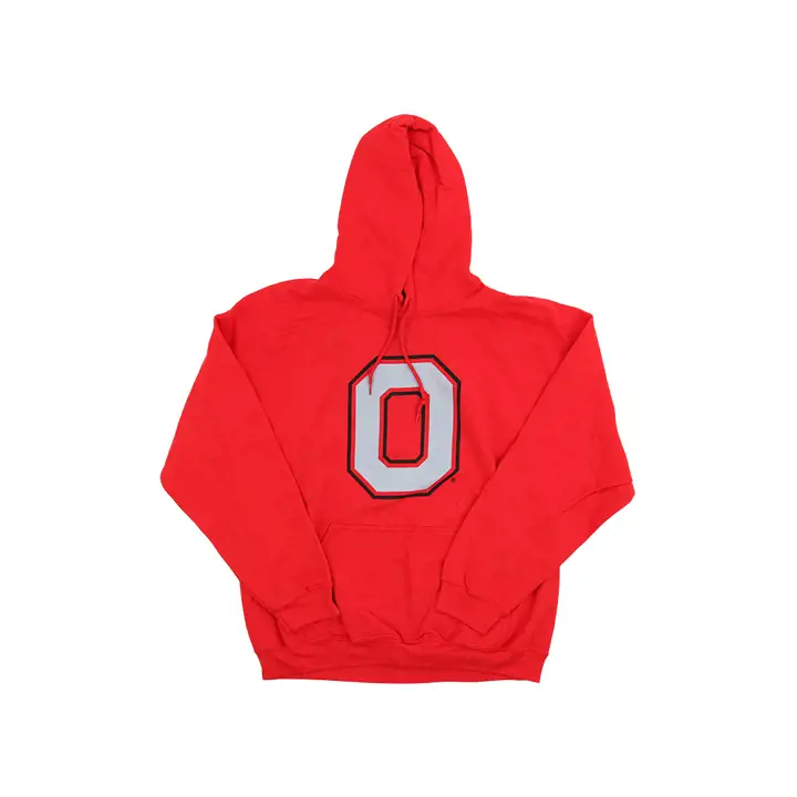Ohio State Buckeyes NCAA Sweat à capuche rouge Big O DS ROUGE