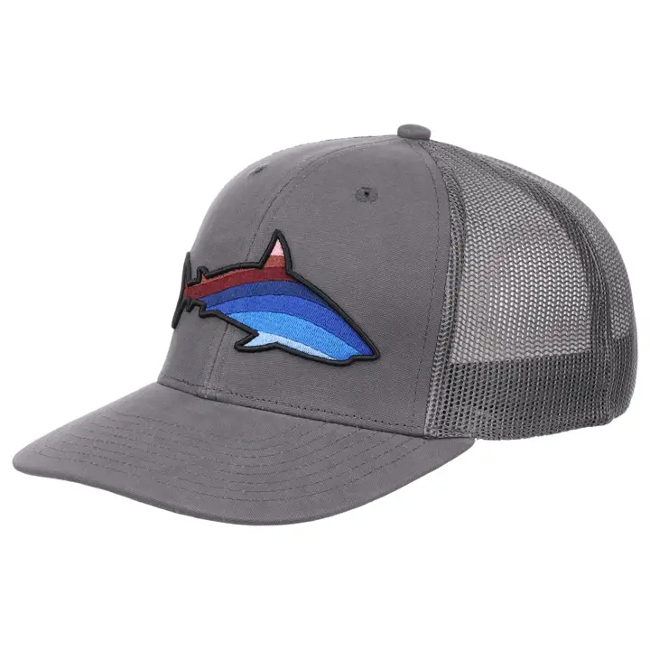 Casquette de routier courbée de requin