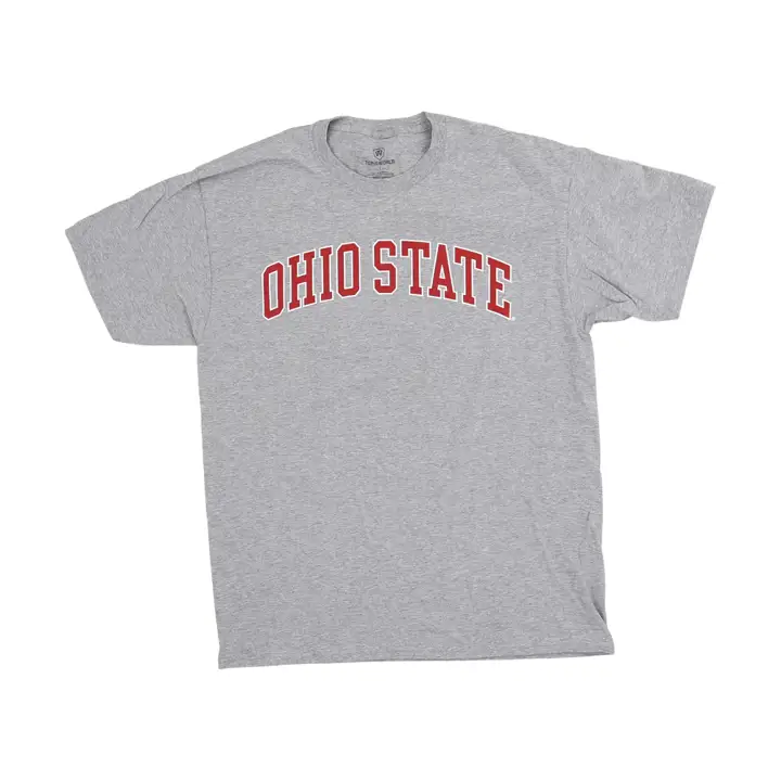 T-shirt Ohio State Buckeyes NCAA GRIS Ancien Logo GRIS