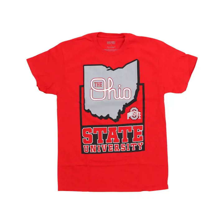 Ohio State Buckeyes NCAA ROUGE The Ohio State University avec