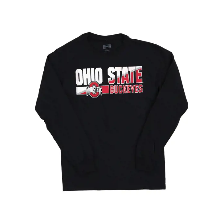 Ohio State Buckeyes NCAA Polo à logo classique CHARBON DS CHARB