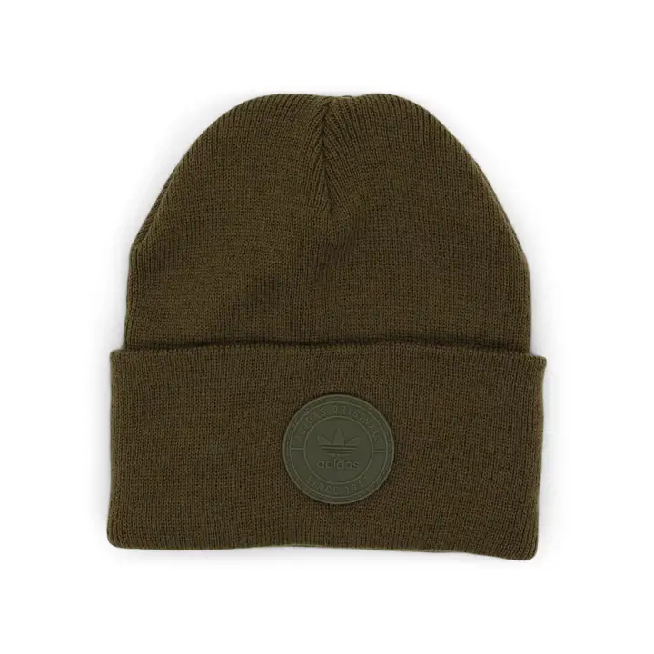 adidas originals Bonnet à revers haut unisexe olv/olv