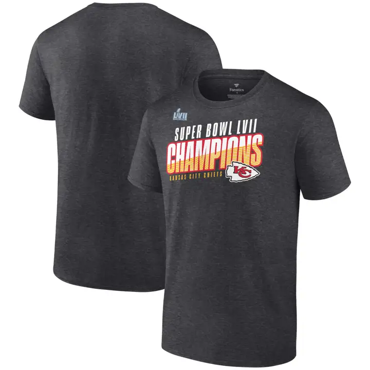 Kansas City Chiefs NFL SB LVII Champs Victory Formation SS T