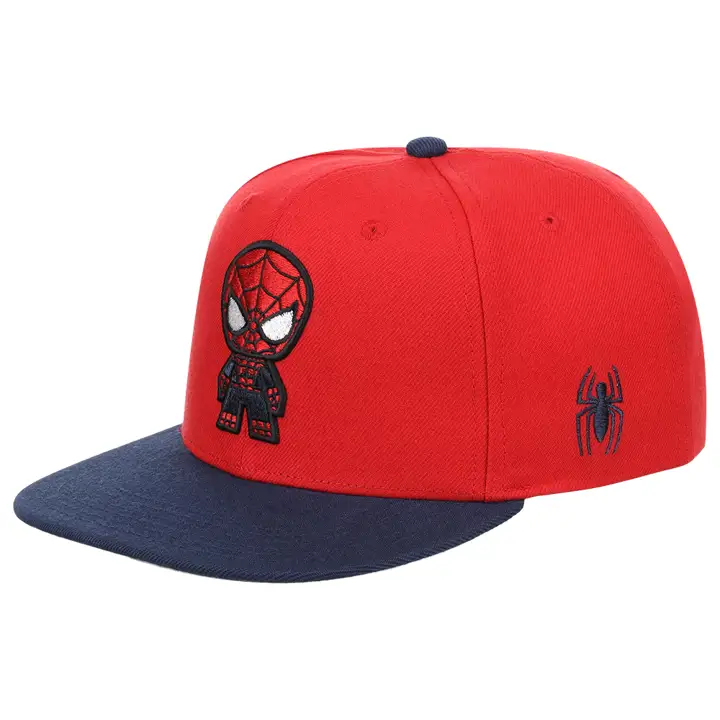 Casquette Spiderman Yth Character Snapback rouge/marine