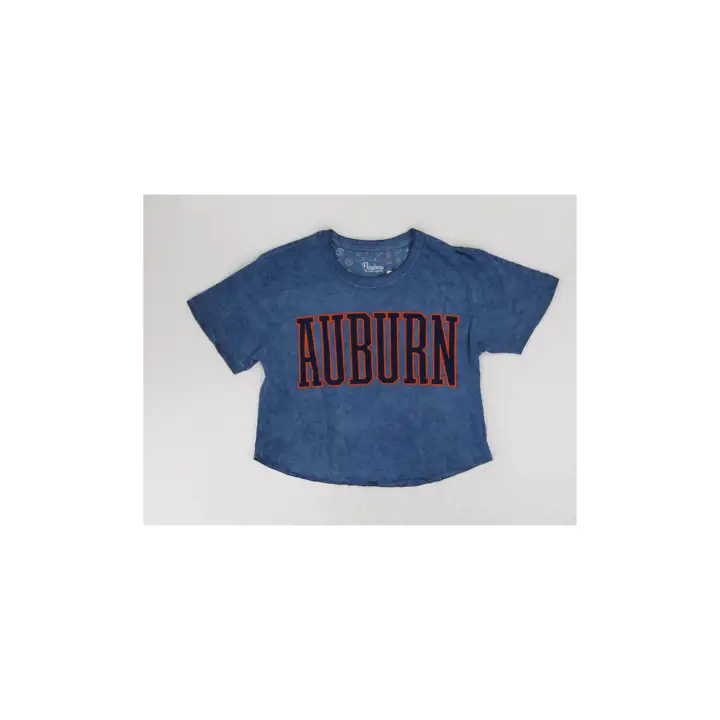 T-Shirt court délavé Auburn Tigers NCAA 23 NAVY