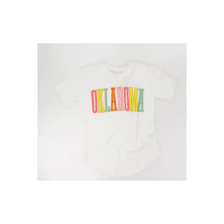T-shirt pailleté Oklahoma Sooners NCAA pour femme 23 WH