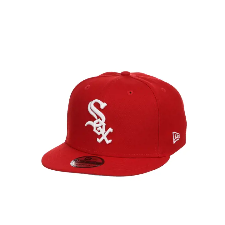 Casquette 9FIFTY des White Sox de Chicago MLB Re-Dub rouge/blanc