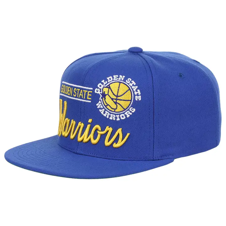 Casquette snapback Golden State Warriors NBA Retro Lockup bleu/bleu/g