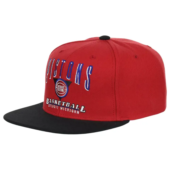 Casquette Snapback Detroit Pistons NBA Rise & Shine rouge/noir/vert