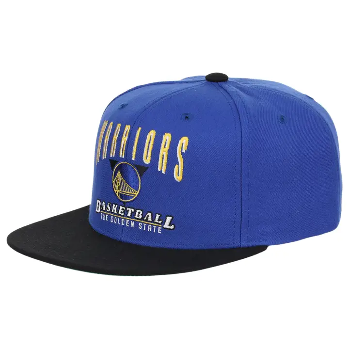 Casquette snapback Golden State Warriors NBA Rise & Shine bleu/noir/vert