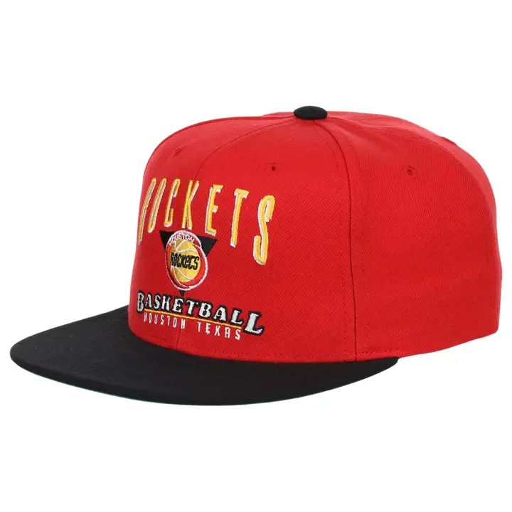 Casquette snapback Houston Rockets NBA Rise & Shine rouge/noir/vert