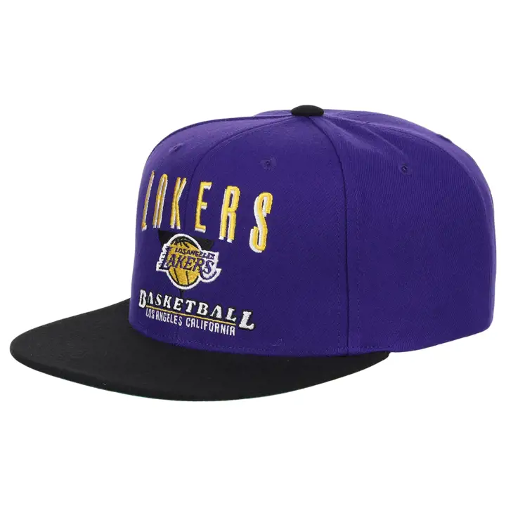 Casquette Los Angeles Lakers NBA Rise & Shine Snapback violet/noir/vert