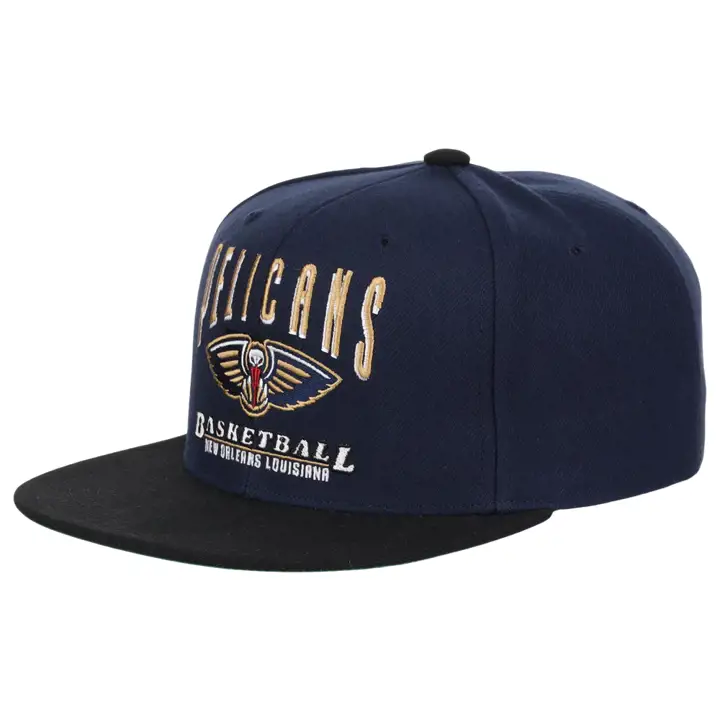 Casquette snapback New Orleans Pelicans NBA Rise & Shine bleu/noir/vert