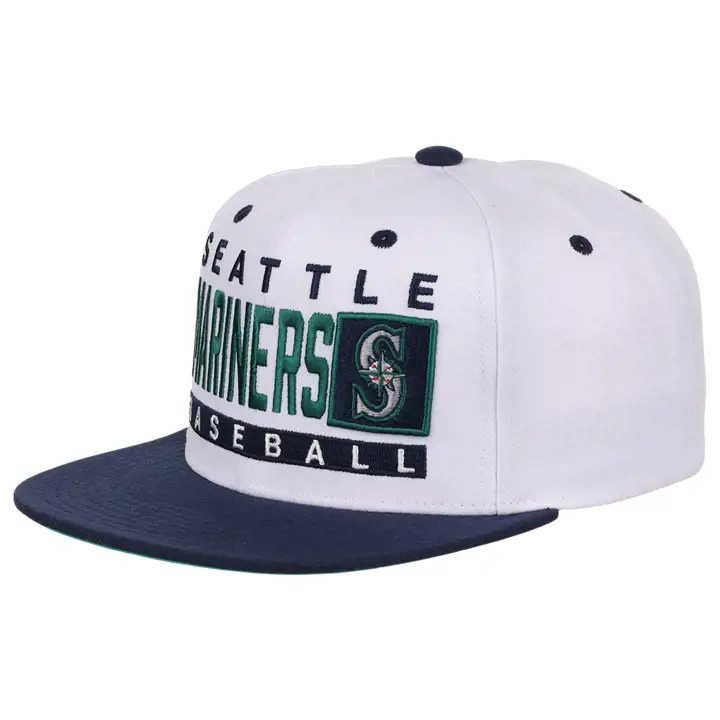 Seattle Mariners MLB Box Out Snapback blc/mar/sarcelle
