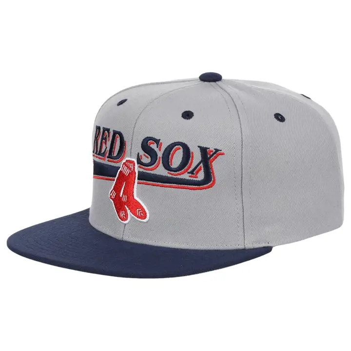 Casquette Boston Red Sox MLB Double Play ajustable gris/marine/gris