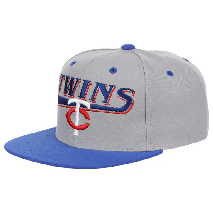 Casquette réglable Minnesota Twins MLB Double Play gris/bleu/gris
