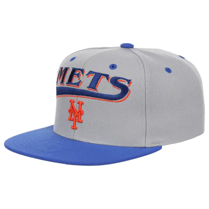 Casquette Snapback New York Mets MLB Double Play gris/bleu/gris