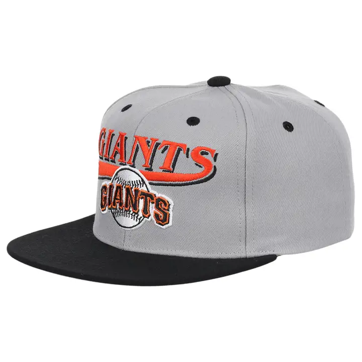 Casquette ajustée MLB Double Play des Giants de San Francisco gris/noir/gris