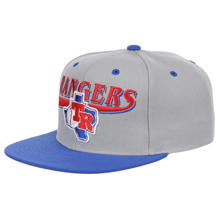 Casquette Snapback Texas Rangers MLB Double Play gris/bleu/gris