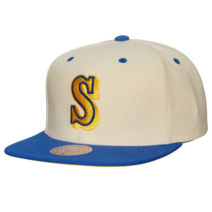 Seattle Mariners MLB No Days Off Casquette Snapback ivoire/bleu/jaune
